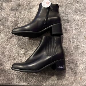 Blondo Black Waterproof Ankle Boots for Women